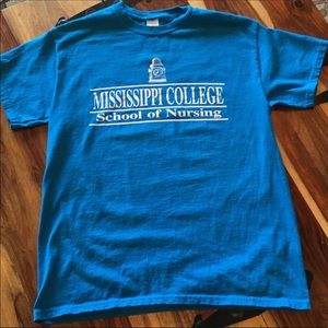 EUC Mississippi College School of Nursing Tee, Unisex Adult Med
